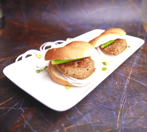 Chicken Kebab Burger