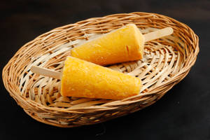 Alphonso mango stick kulfi stick