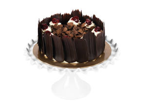 Eggless Black Forest Cream Cake (800 gms) (281.6 Kcal)