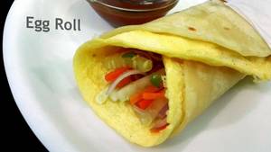 Egg Omelette Roll