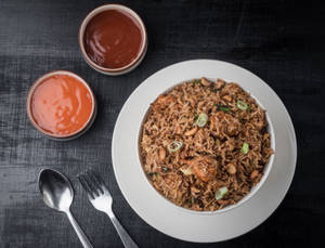 Chicken Burnt Garlic Rice