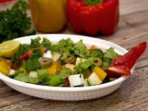 High Fibre Greek Salad