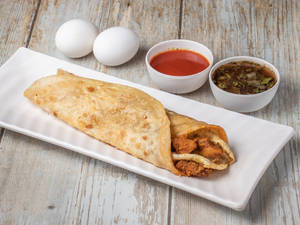 Egg Chicken Cheese Roll