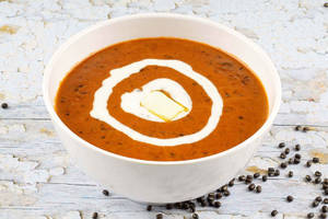 Dal Makhani With White Makhan