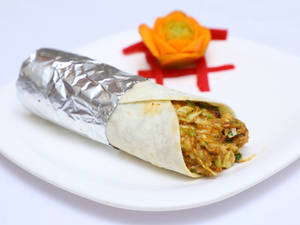 Indian Shawarma Chicken Roll