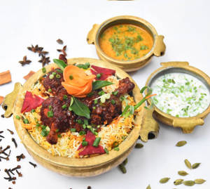 Chicken Lollipop Biryani
