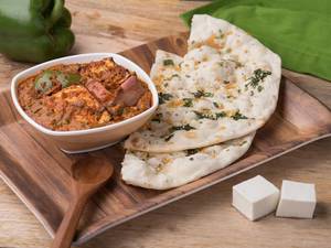 Kulcha (2 Pcs) & Paneer Tikka Masala