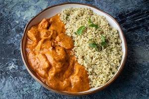 Fish Curry with Brown Rice Meal
