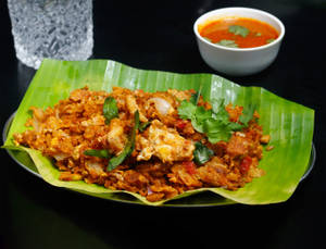 Egg Kotthu Parotta