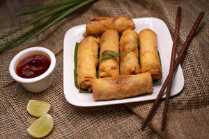 Spring Rolls Veg.