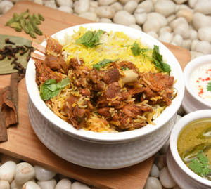 Ghee Mutton Pot Biryani