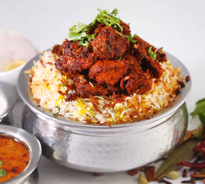 Chicken Fry Biryani  