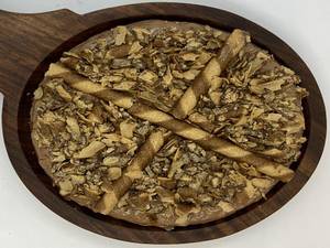 Snow Waffle Crunch Cake