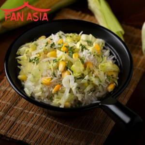 Non Veg Corn And Lettuce Fried Rice