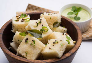 White Dhokla