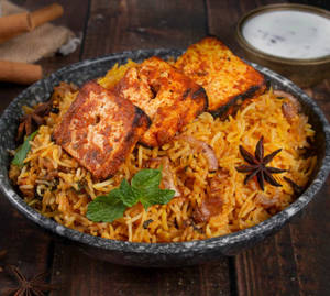 Paneer Tikka Biryani