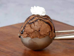 Chocolate Ice Cream Scoop
