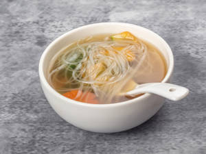 Tofu Glass Noodle Soup