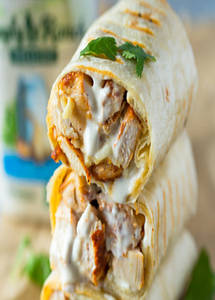 Chicken Poppers Wrap