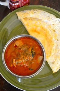 Dosa Chicken Curry