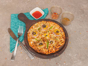 9" Veg Pizza(Onion,Capsicum,Corn)