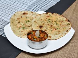 Chole  with 2 kulche