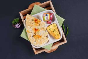 Double Omelette with Masala Bread (Egg Specials)