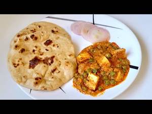 Aloo Matar + 3 Tandoori Butter Roti