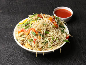 Chicken noodles