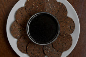 Black Sesame Dip ( Vgn )