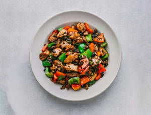 Chicken in Black Bean Sauce