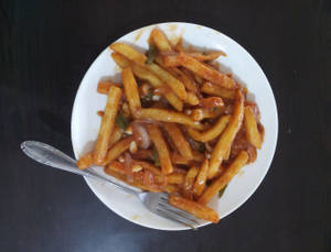 Crispy Honey Potatoes