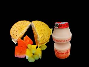 English Breakfast + Probiotic Milk Drink (65ml)                                  