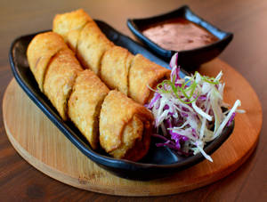 Chicken Spring Roll (6pcs)