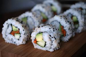 Veg California Sushi (8 Pcs)