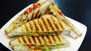 Grilled chilli sandwich