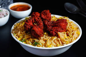 Chicken 65 Biryani