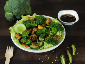 Mushroom Salad (125 Kcal)