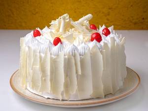 White Forest Cream Cake