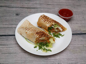 Chicken tikka roll