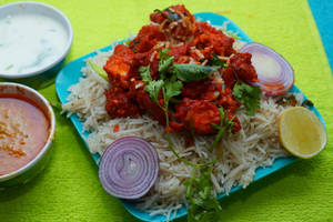 Chicken 65 Pulav