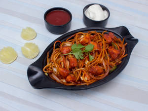 Szechuan Chicken Noodles ( Spicy )