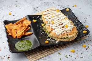 Spinach Corn Panini 