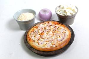 7" Paneer And Onion Pizza