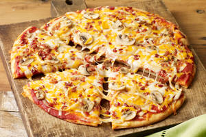 7" Mushroom Pizza