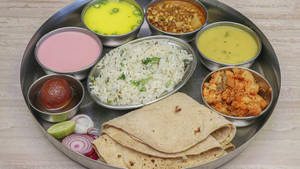 Gala Vegetarian Thali