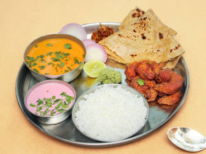 Prawns Thali