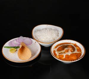 Butter Chicken + Rice