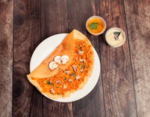 Mushroom Dosa  