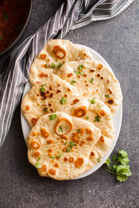 Garlic naan